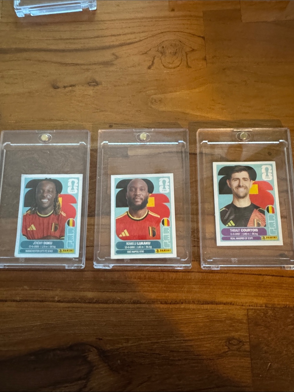 FIFA Panini World Cup Stickers- Belgium